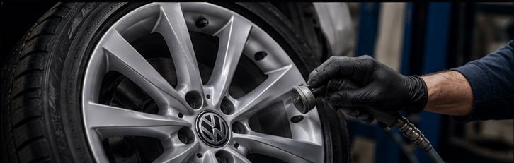 Auto Body Shop Sheffield technician carrying out a vehicle repair