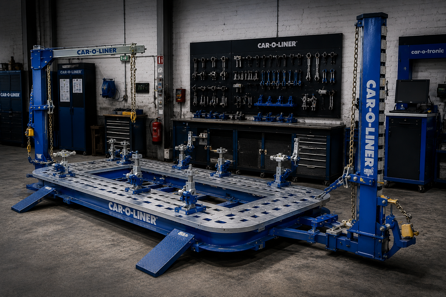 Vehicle jigging and structural alignment in Sheffield